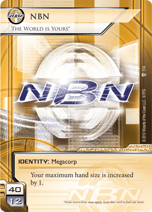 NBN: The World is Yours* 